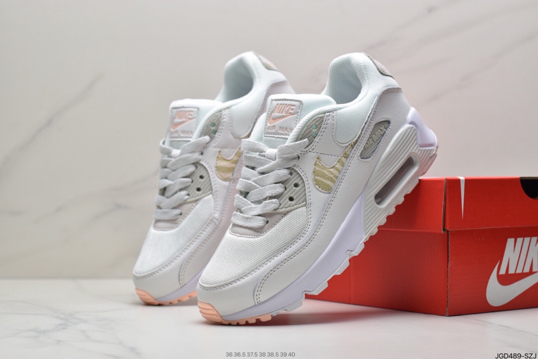 Nike Air Max 90 NRG Desert Sand Retro Air Cushion Versatile Casual Sports Jogging Shoes CV8824