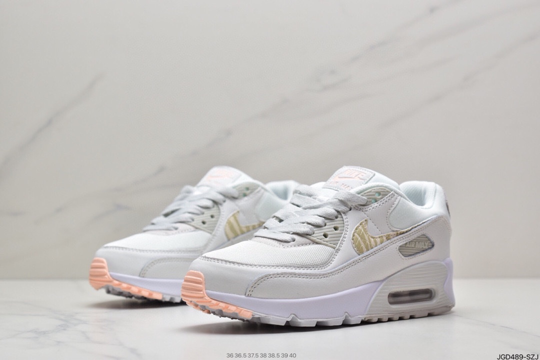 Nike Air Max 90 NRG Desert Sand Retro Air Cushion Versatile Casual Sports Jogging Shoes CV8824