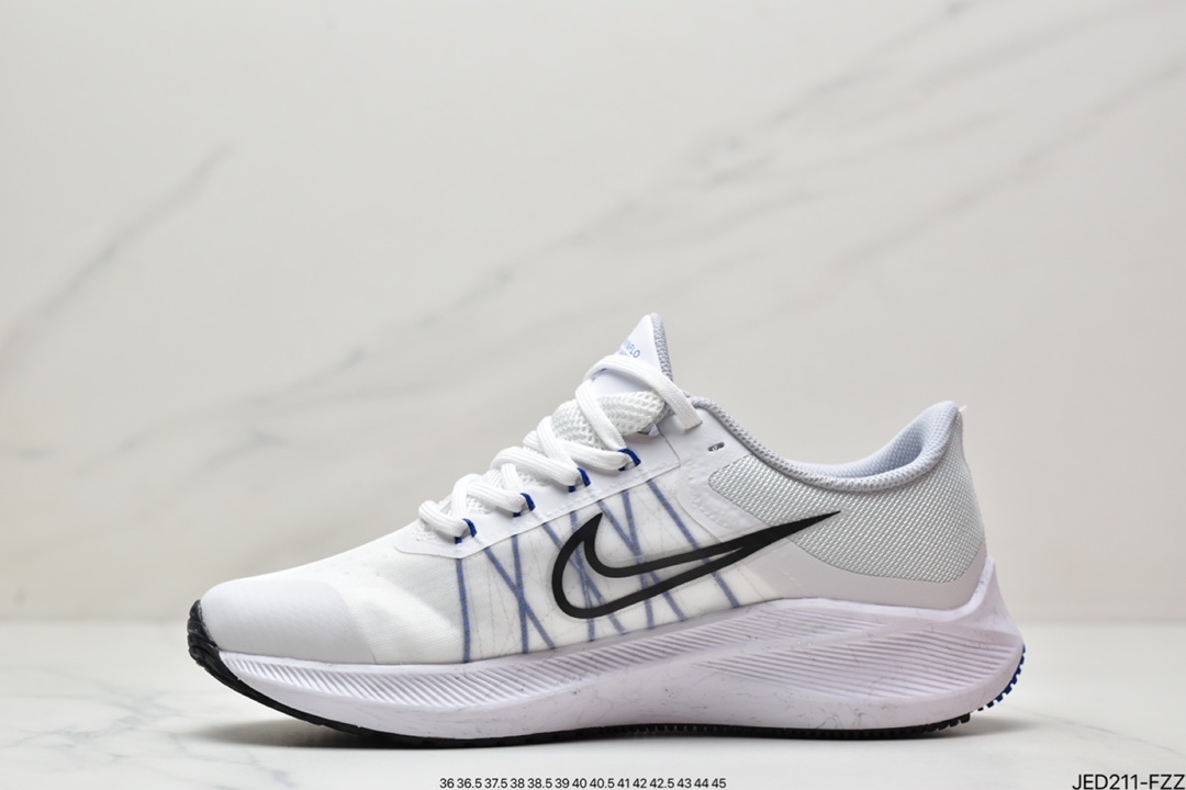 Nike Zoom Winflo 8th Generation Flying Line Jacquard Lightweight Breathable Casual Sports Running Shoes ”Moon Landing Winflo 8th Generation” CW3419