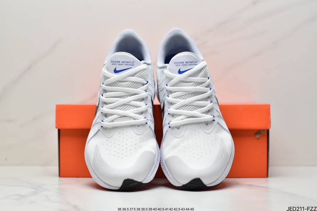 Nike Zoom Winflo 8th Generation Flying Line Jacquard Lightweight Breathable Casual Sports Running Shoes ”Moon Landing Winflo 8th Generation” CW3419