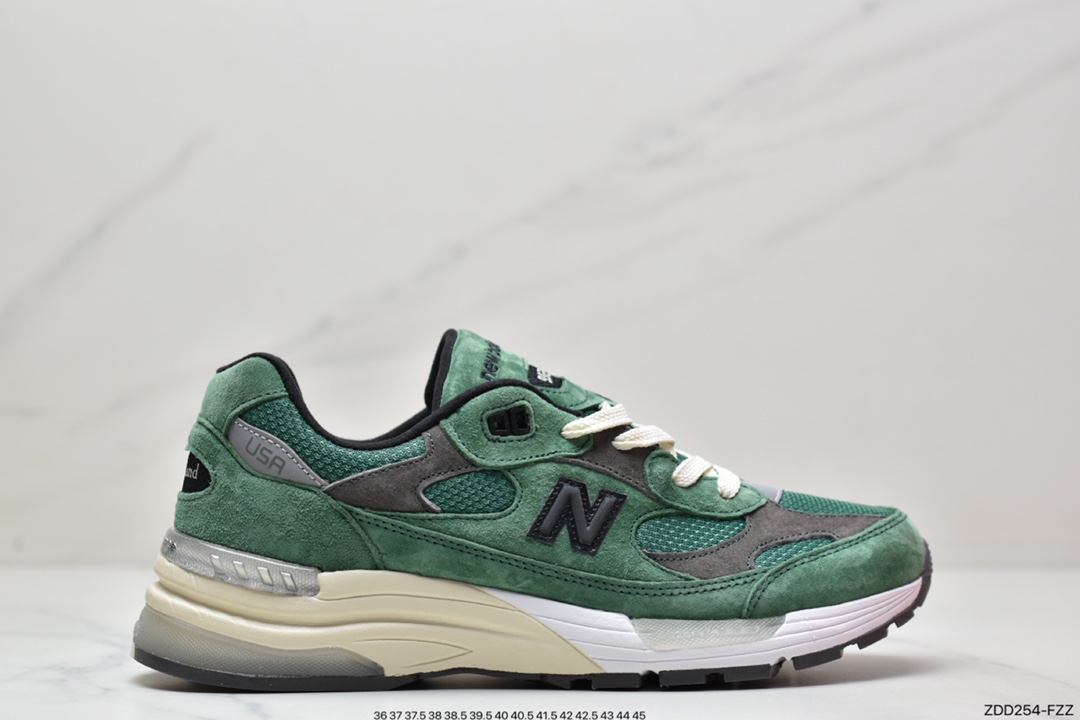 JJJJound x New Balance M992JJ Joint Retro Casual Running Shoes