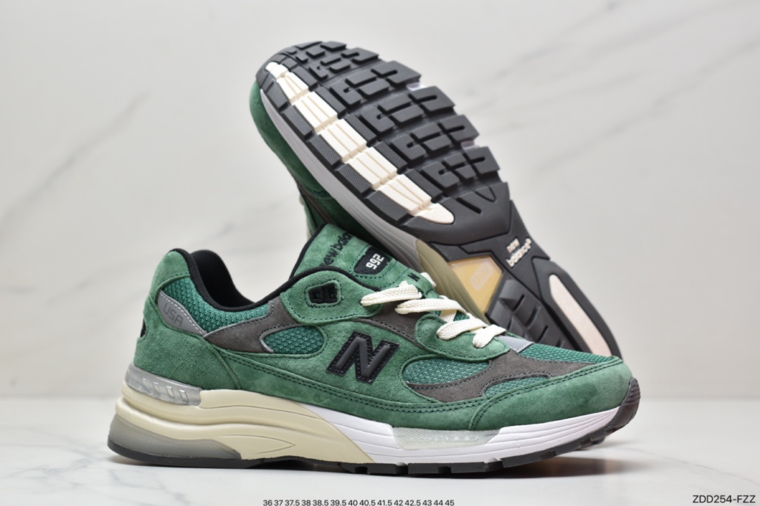 JJJJound x New Balance M992JJ Joint Retro Casual Running Shoes