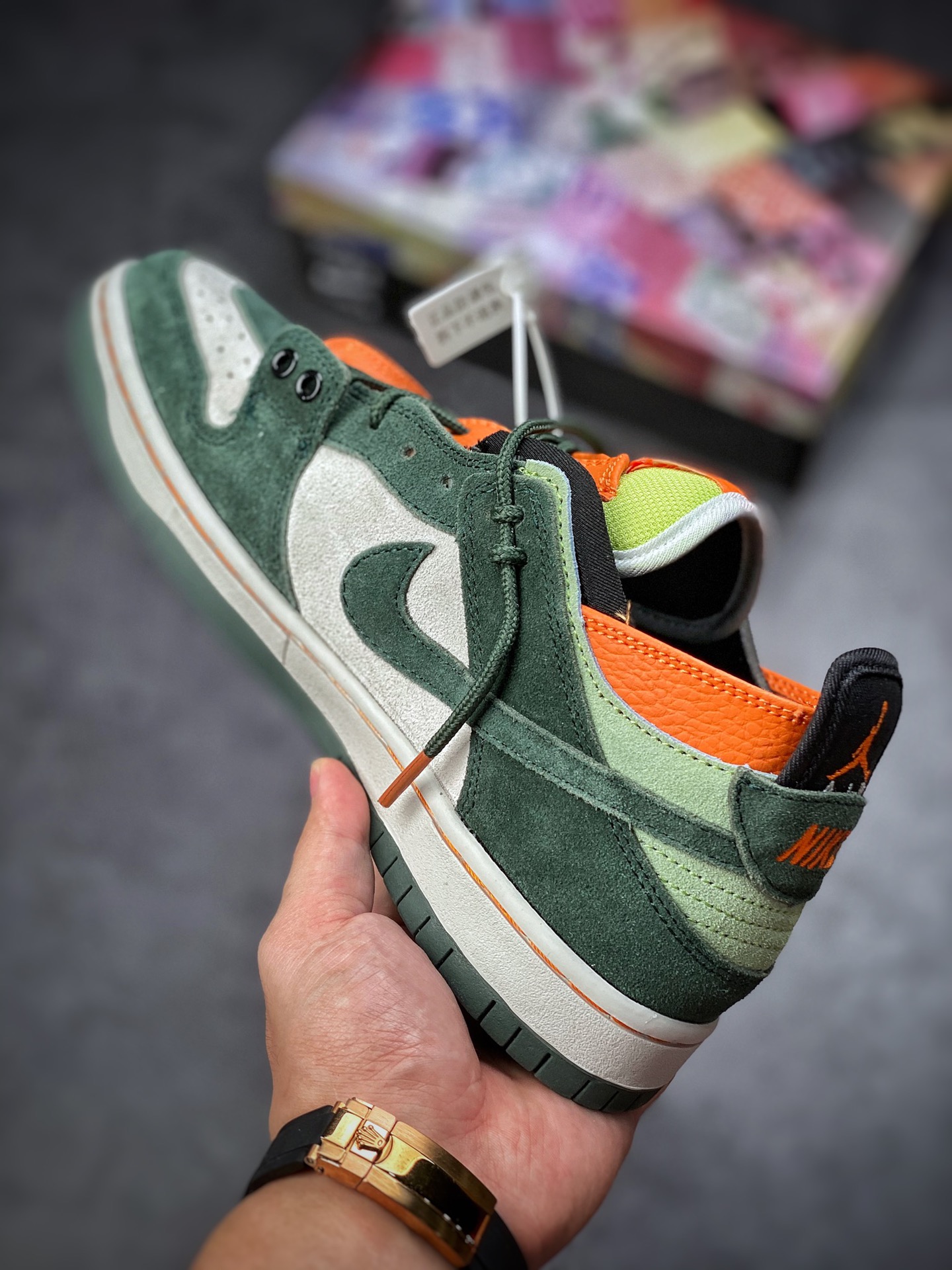 200 Nike Dunk SB 巴黎时装周走秀款 联手EJDER 主理人打造这次的设计理念BQ6817-188