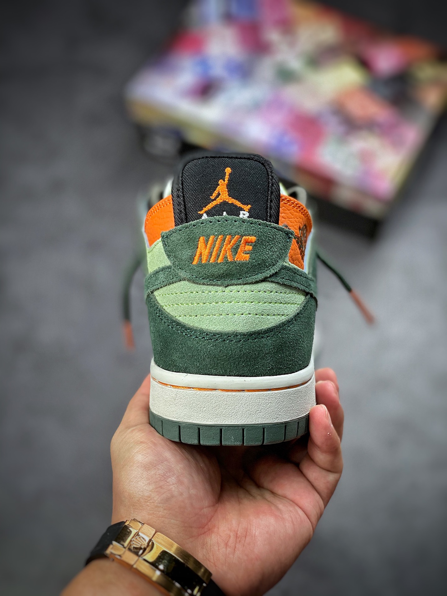 200 Nike Dunk SB 巴黎时装周走秀款 联手EJDER 主理人打造这次的设计理念BQ6817-188