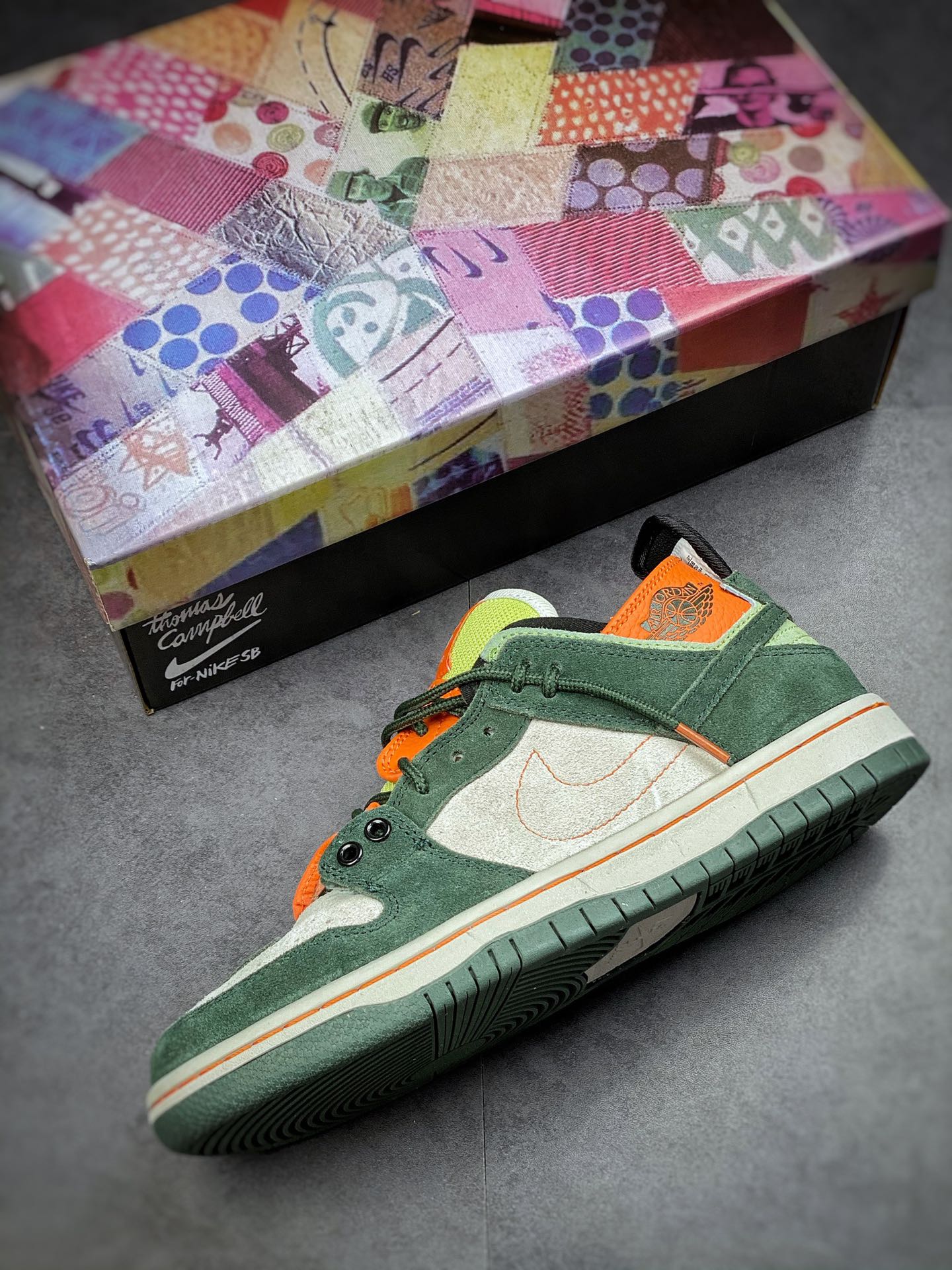 200 Nike Dunk SB 巴黎时装周走秀款 联手EJDER 主理人打造这次的设计理念BQ6817-188