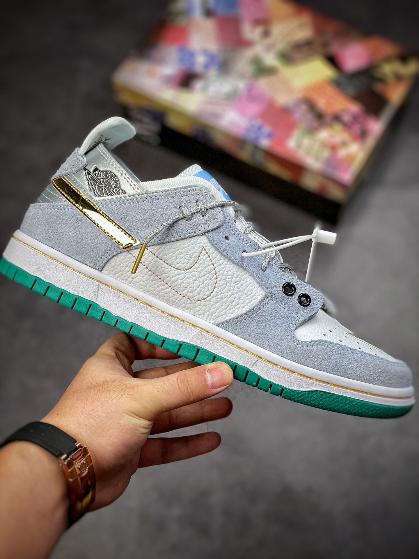 200 Nike Dunk SB 巴黎时装周走秀款 联手EJDER 主理人打造这次的设计理念DC9936-100