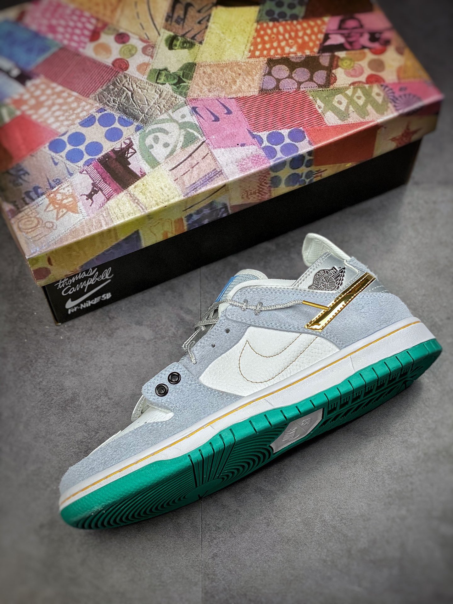 200 Nike Dunk SB 巴黎时装周走秀款 联手EJDER 主理人打造这次的设计理念DC9936-100