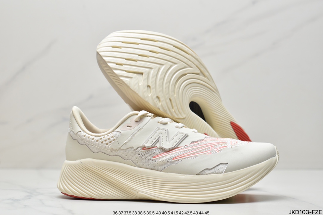 160 Stone Island x NB新百伦New Balance FuelCell RC Elite V2”Angora Mars Red”系列超轻量化低帮休闲运动慢跑鞋MSRCELTD