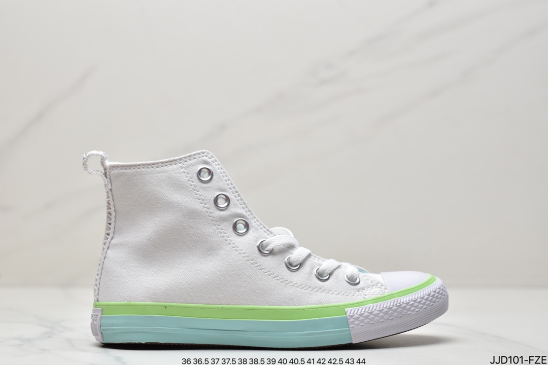 130 Converse All Star 夏日清新款高帮板鞋 A00543C