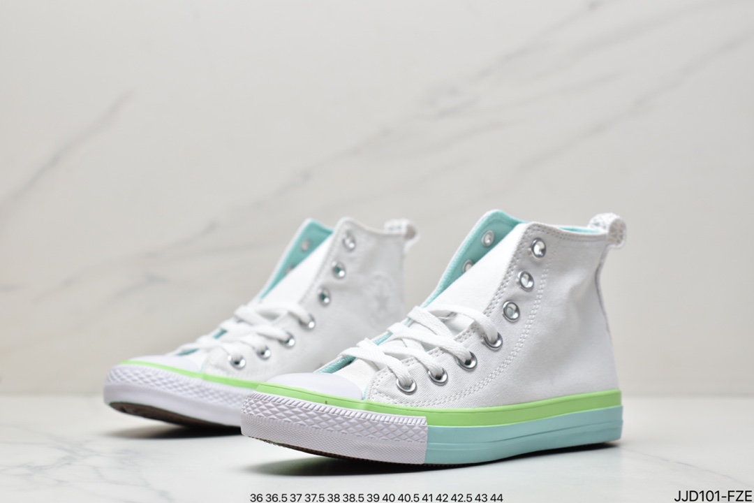 130 Converse All Star 夏日清新款高帮板鞋 A00543C