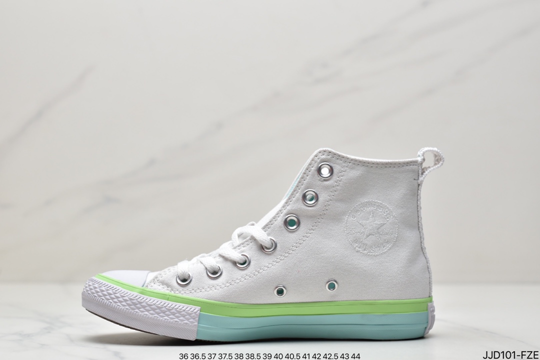 130 Converse All Star 夏日清新款高帮板鞋 A00543C