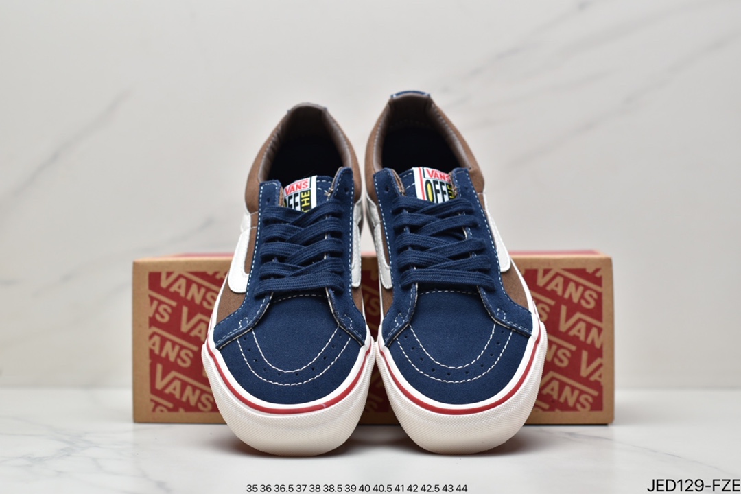 Vans VANS SK8-Low”Reissue S modified low-top canvas casual sports vulcanized skateboard shoes