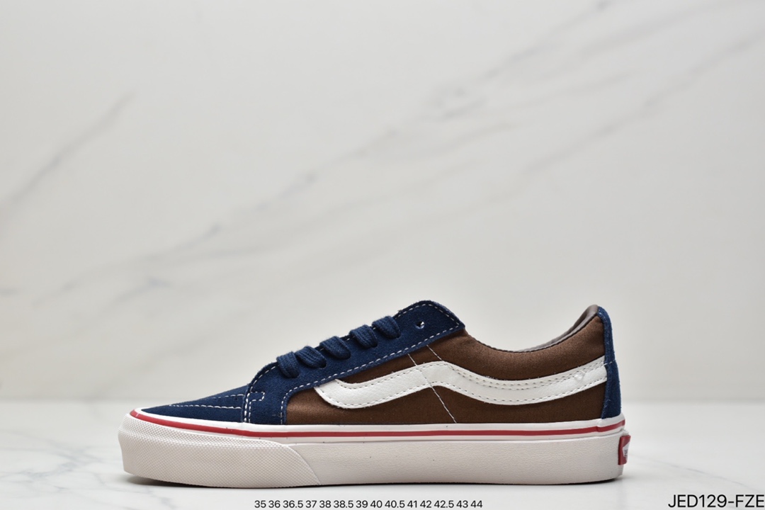 Vans VANS SK8-Low”Reissue S modified low-top canvas casual sports vulcanized skateboard shoes