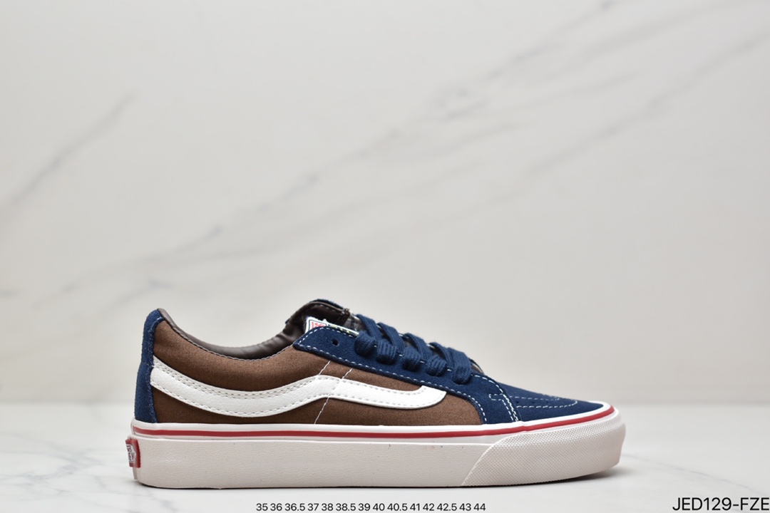 Vans VANS SK8-Low”Reissue S modified low-top canvas casual sports vulcanized skateboard shoes