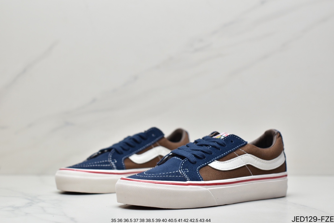 Vans VANS SK8-Low”Reissue S modified low-top canvas casual sports vulcanized skateboard shoes