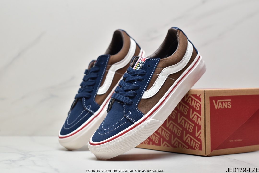 Vans VANS SK8-Low”Reissue S modified low-top canvas casual sports vulcanized skateboard shoes