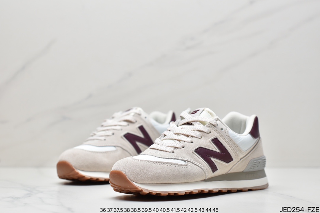 New Balance WL574 Retro Athleisure Running Shoes