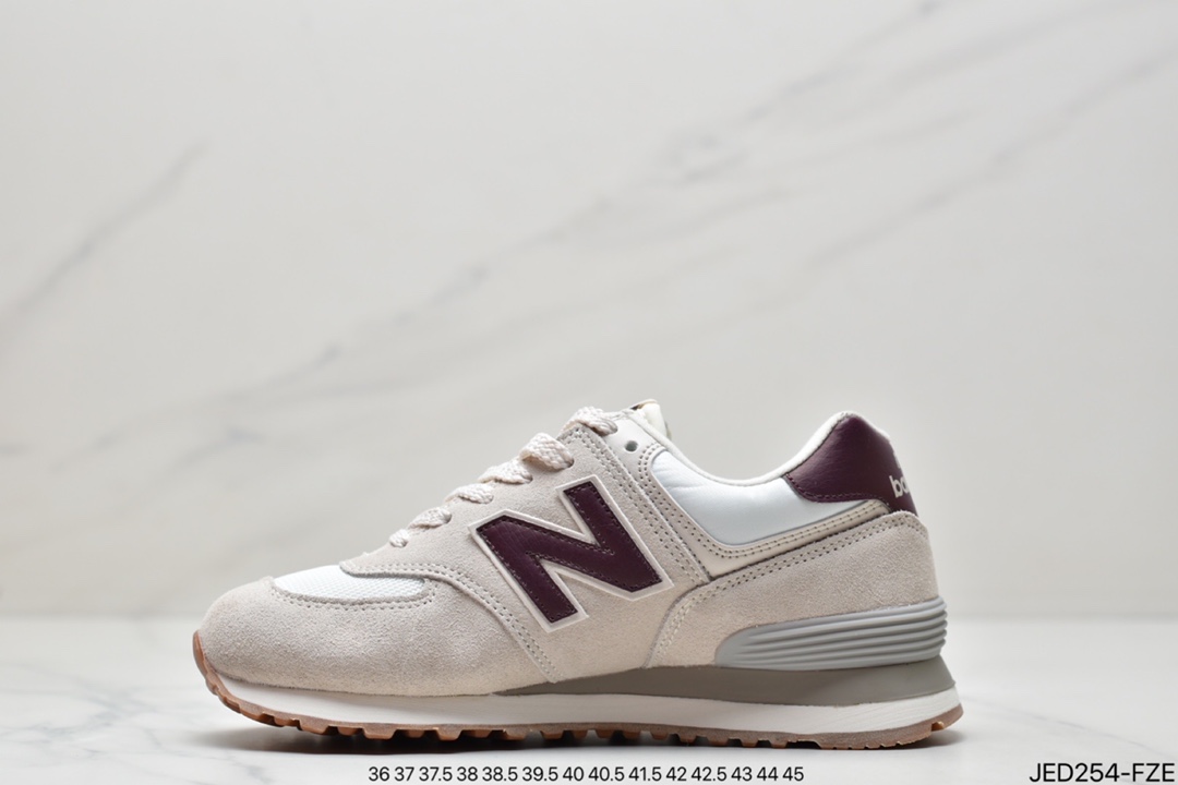 New Balance WL574 Retro Athleisure Running Shoes