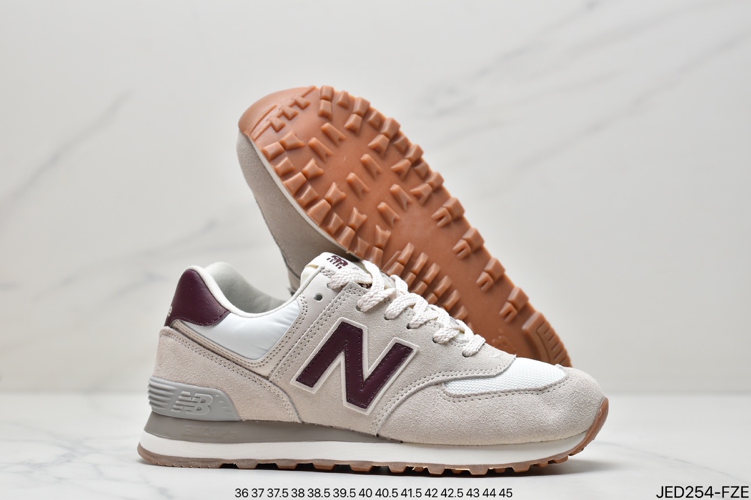 New Balance WL574 Retro Athleisure Running Shoes