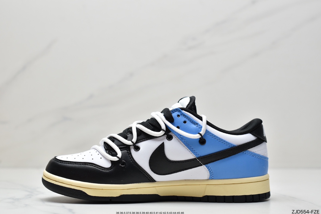 240 耐克Nike Dunk Low Retro整体以浅灰色为鞋身主调DD3363