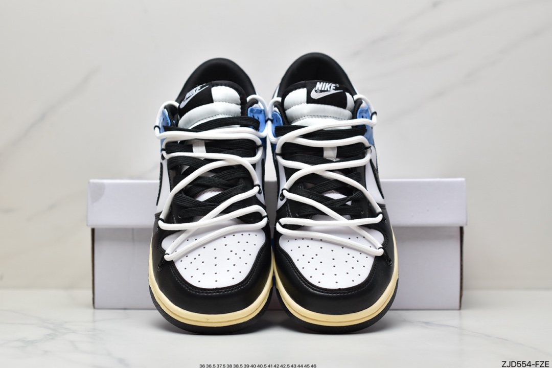 240 耐克Nike Dunk Low Retro整体以浅灰色为鞋身主调DD3363