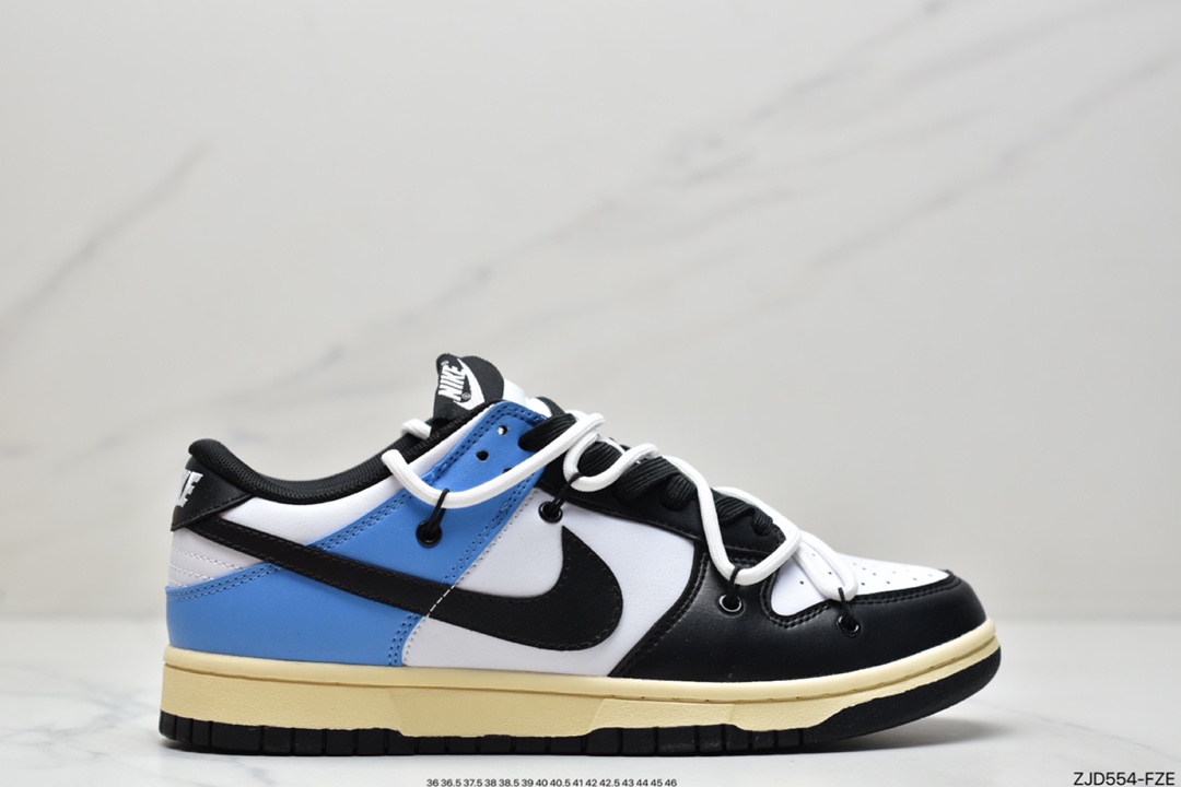 240 耐克Nike Dunk Low Retro整体以浅灰色为鞋身主调DD3363