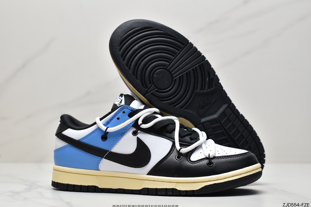 240 耐克Nike Dunk Low Retro整体以浅灰色为鞋身主调DD3363