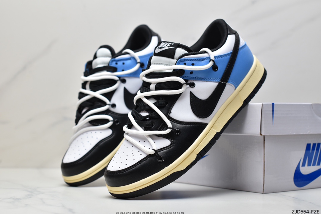 240 耐克Nike Dunk Low Retro整体以浅灰色为鞋身主调DD3363