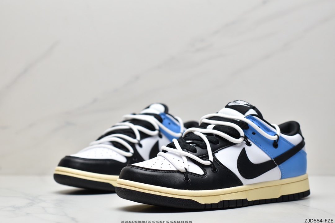 240 耐克Nike Dunk Low Retro整体以浅灰色为鞋身主调DD3363