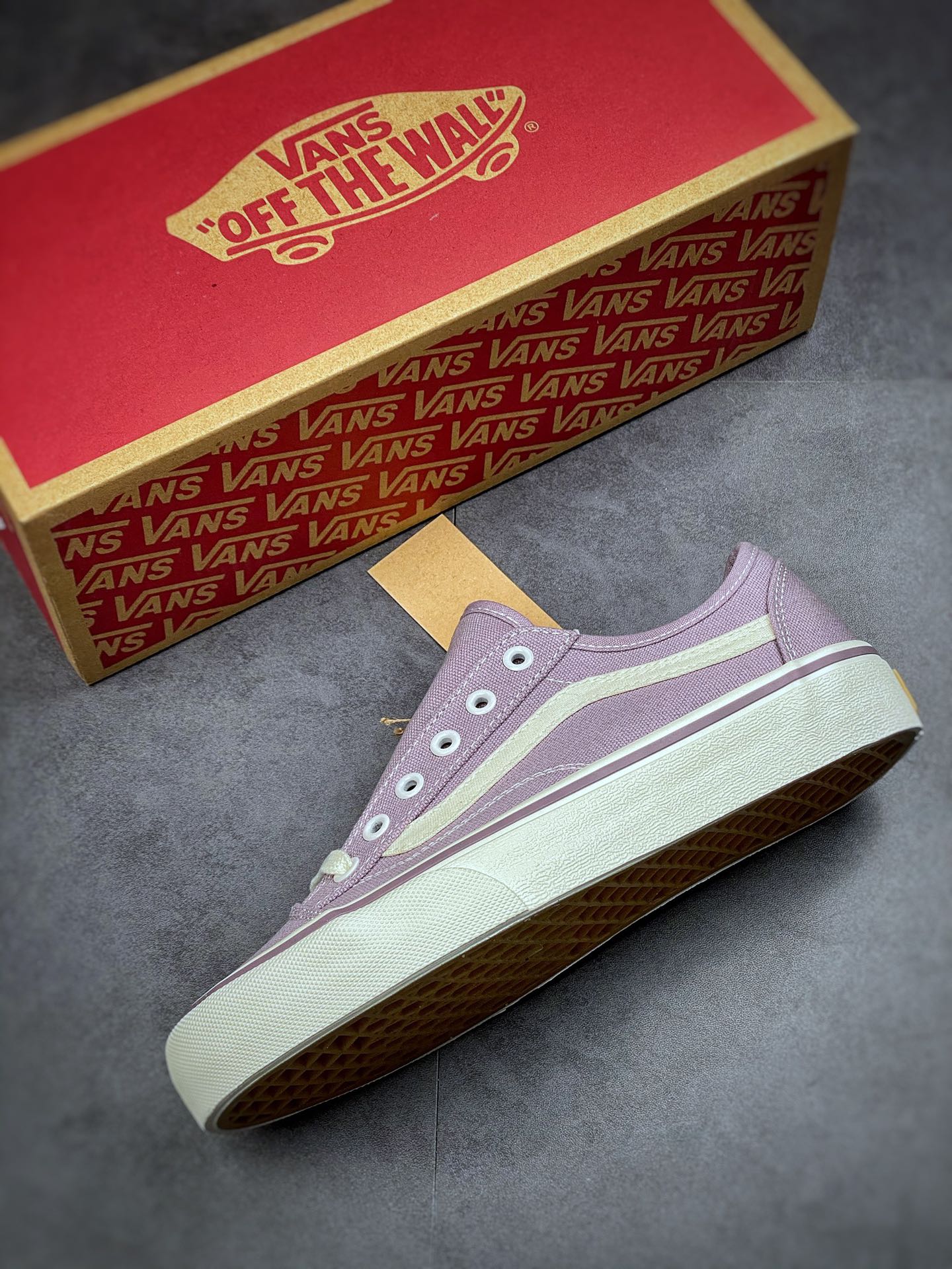 Vans Style 36 Deconsf Vans official outlet eco-friendly taro purple net red popular men's and women's canvas shoes