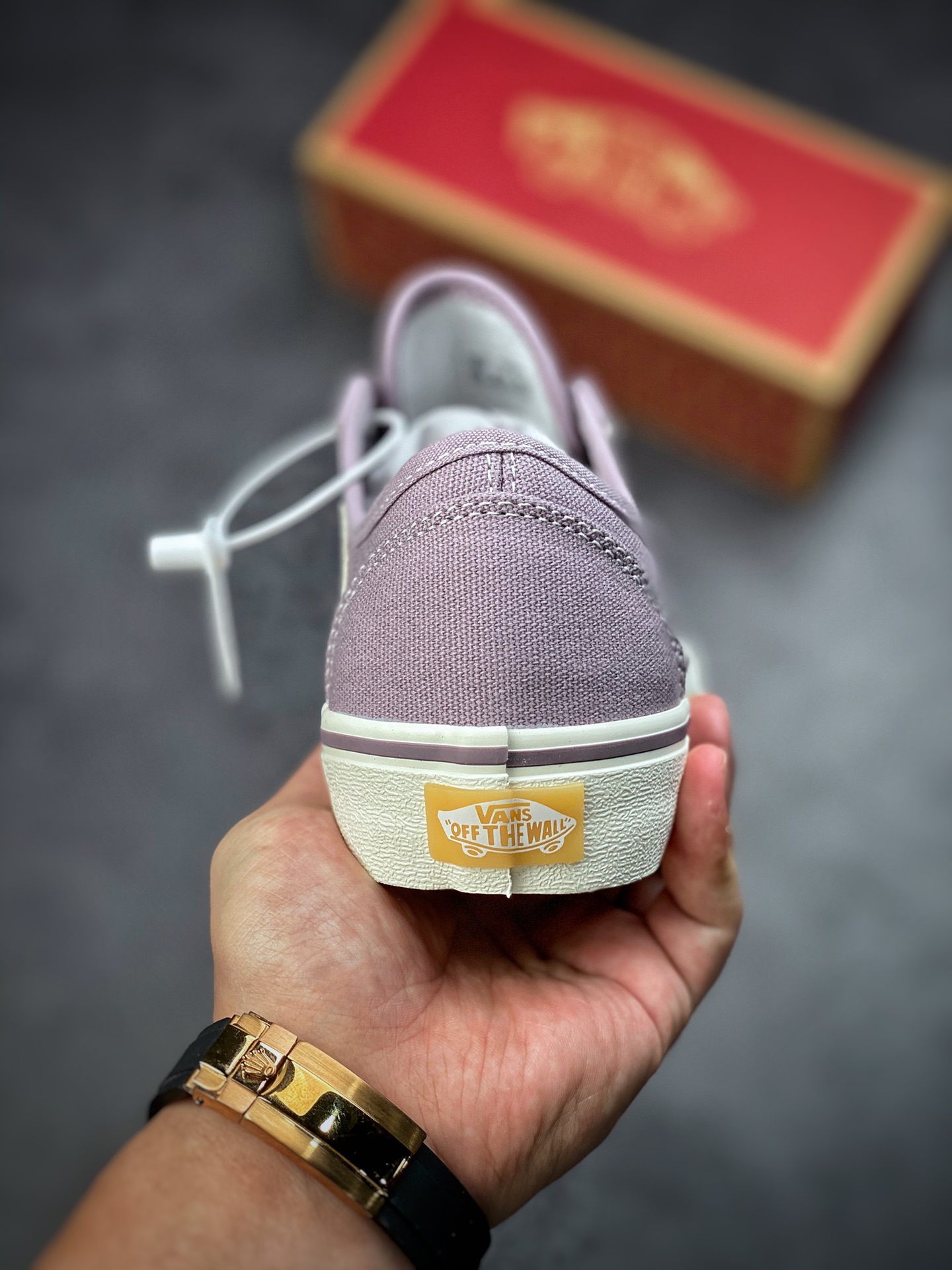 Vans Style 36 Deconsf Vans official outlet eco-friendly taro purple net red popular men's and women's canvas shoes