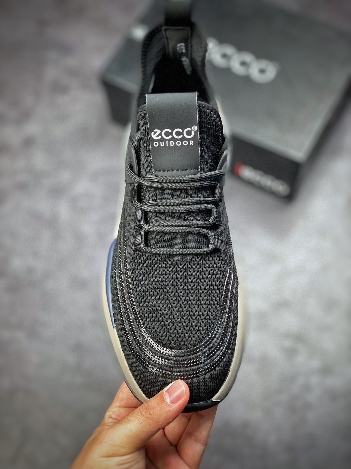 ECCO love step Huang Jingyu the same casual small leather shoes with clear texture of the first layer of calfskin