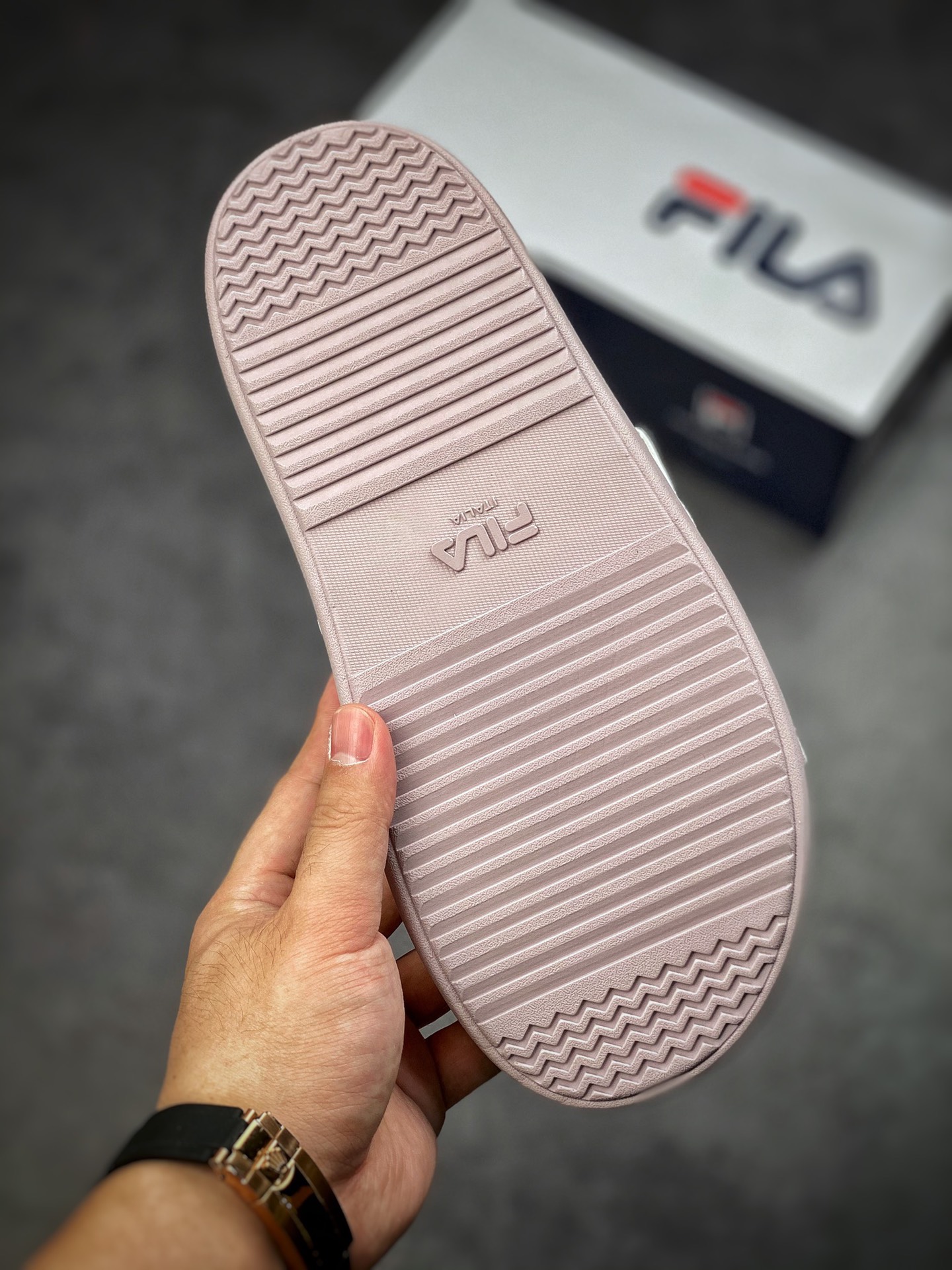 FILA Modern Series Women's Slippers Donuts 2022 Summer New F12W221503FGA