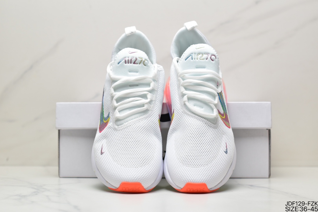 125 耐克 Nike Air Max 270透气后掌半气垫慢跑鞋 AQ9164