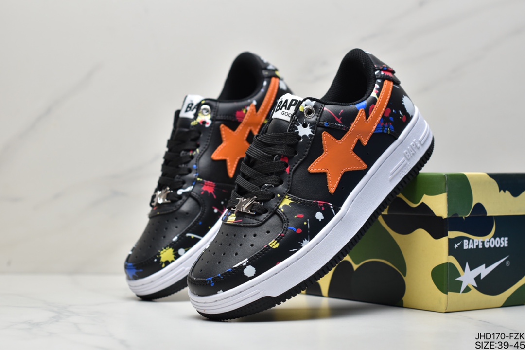 Trend godfather nigo brand Wang Yuan with the same Bape Sta ”Tokyo” classic all-match casual sports sneakers