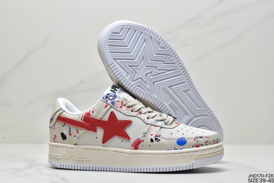 Trend godfather nigo brand Wang Yuan with the same Bape Sta ”Tokyo” classic all-match casual sports sneakers