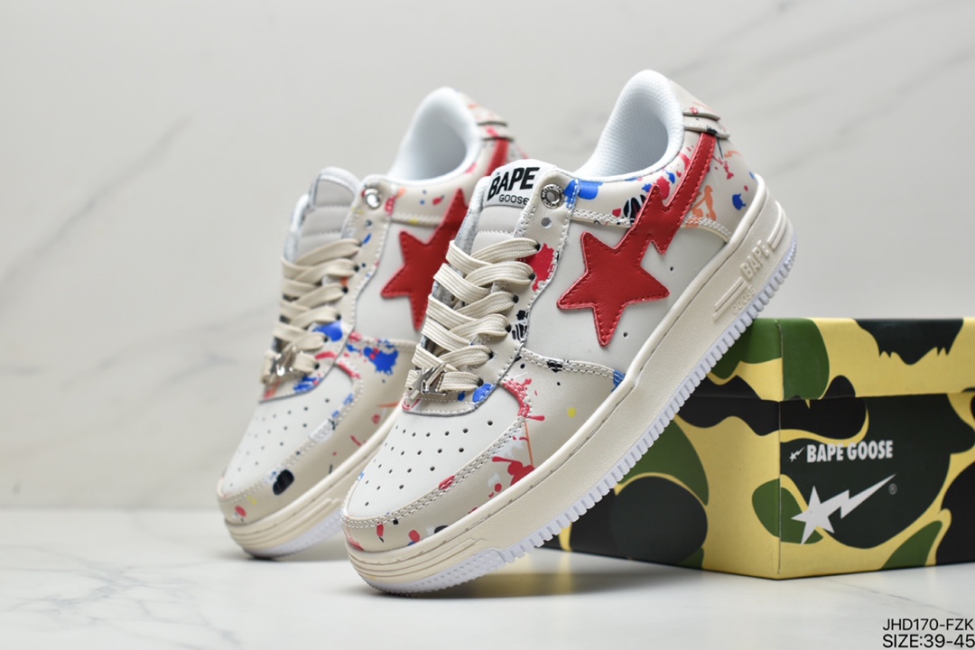 Trend godfather nigo brand Wang Yuan with the same Bape Sta ”Tokyo” classic all-match casual sports sneakers