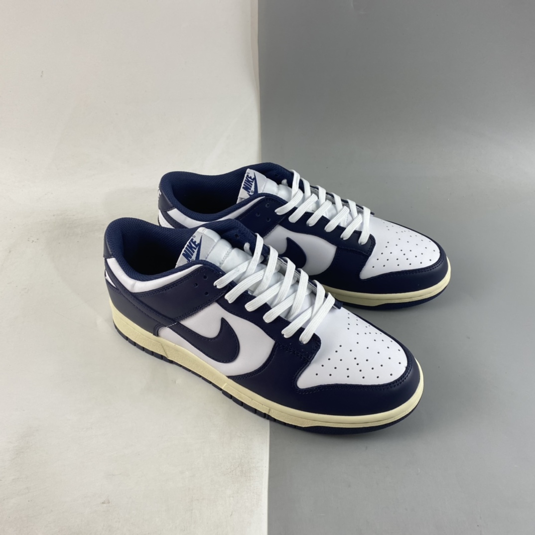 P320 Nike SB Dunk Low ”Navy Blue” 海军蓝配色 SB扣碎篮板时尚休闲板鞋 DD1503-115