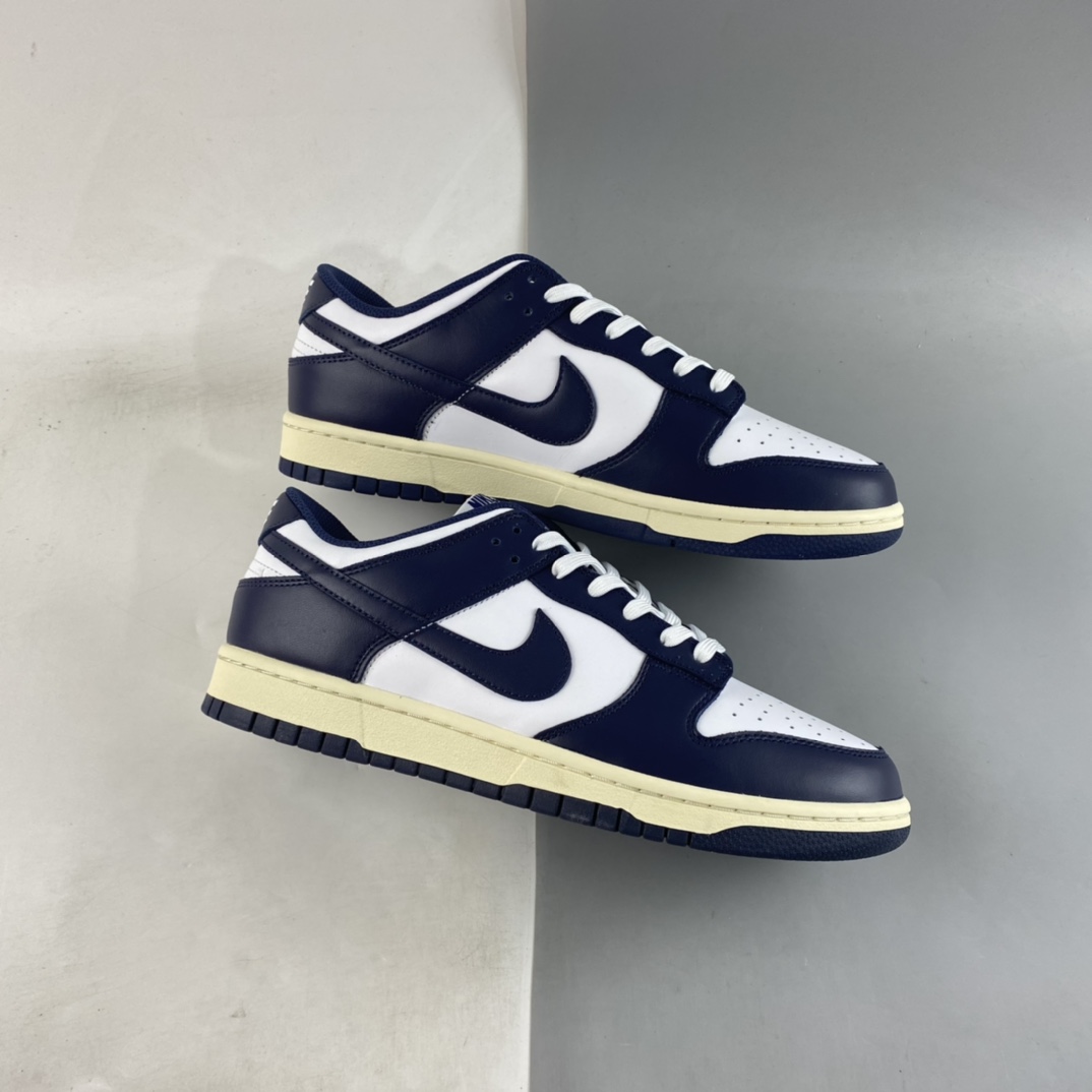 P320 Nike SB Dunk Low ”Navy Blue” 海军蓝配色 SB扣碎篮板时尚休闲板鞋 DD1503-115