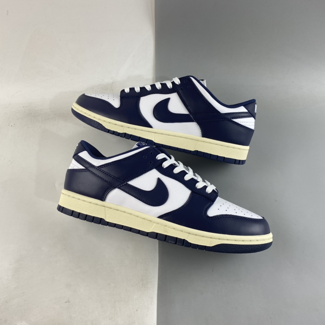 P320 Nike SB Dunk Low ”Navy Blue” 海军蓝配色 SB扣碎篮板时尚休闲板鞋 DD1503-115