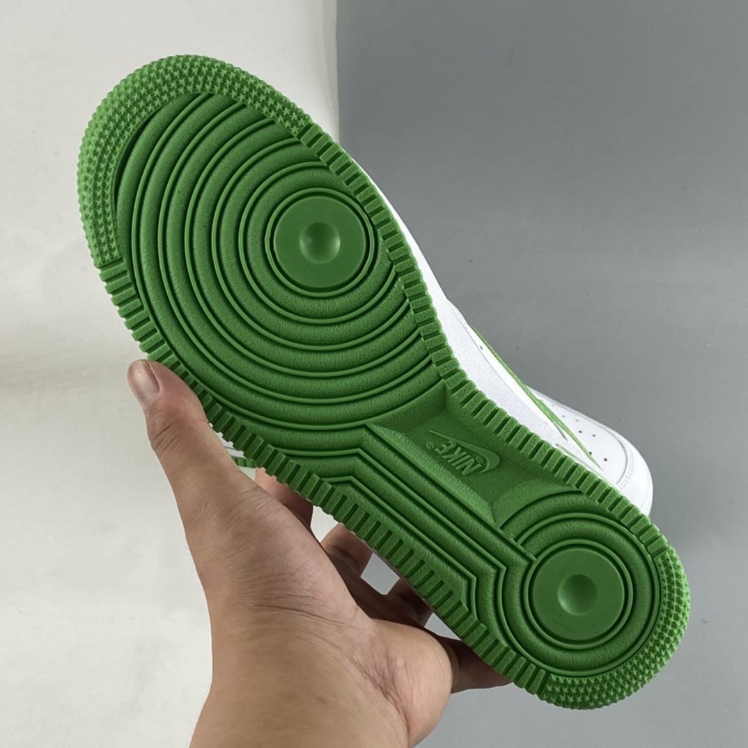 Nike Air Force 1'07 Low Lemon White Green Air Force One Head Layer Low Casual Sneakers DH7561-105