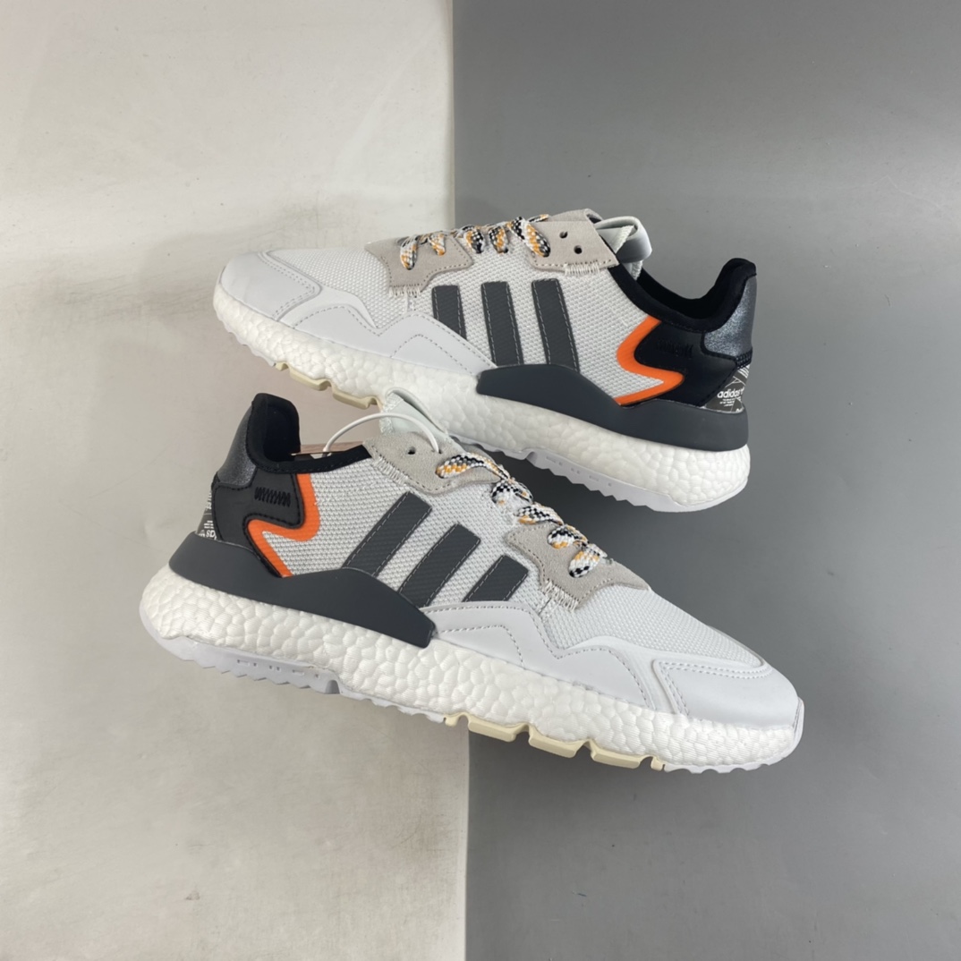 Adidas Nite Jogger Boost Adidas Nightcrawler Popcorn Outsole Retro Running Shoes FW6713