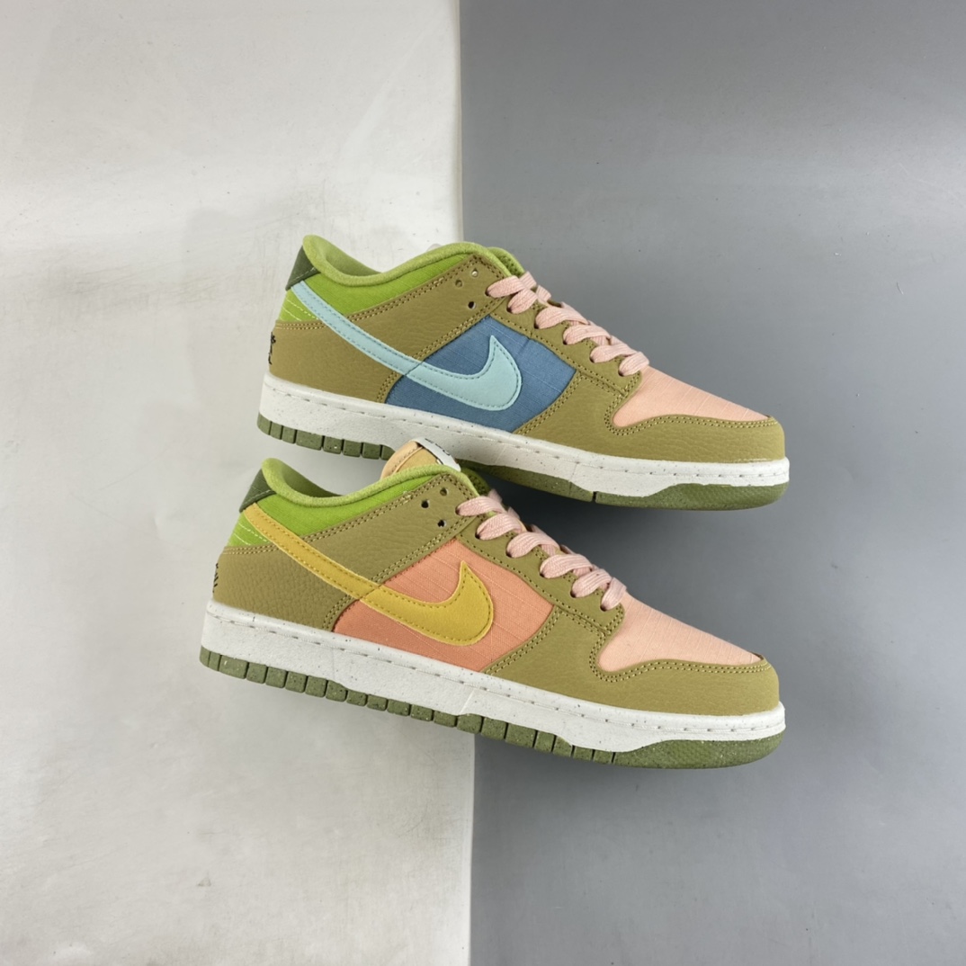 Nike Dunk Low NH ”Sun Club” Tropical Style Series SB Low Top Sports Casual Sneakers DM0583-800