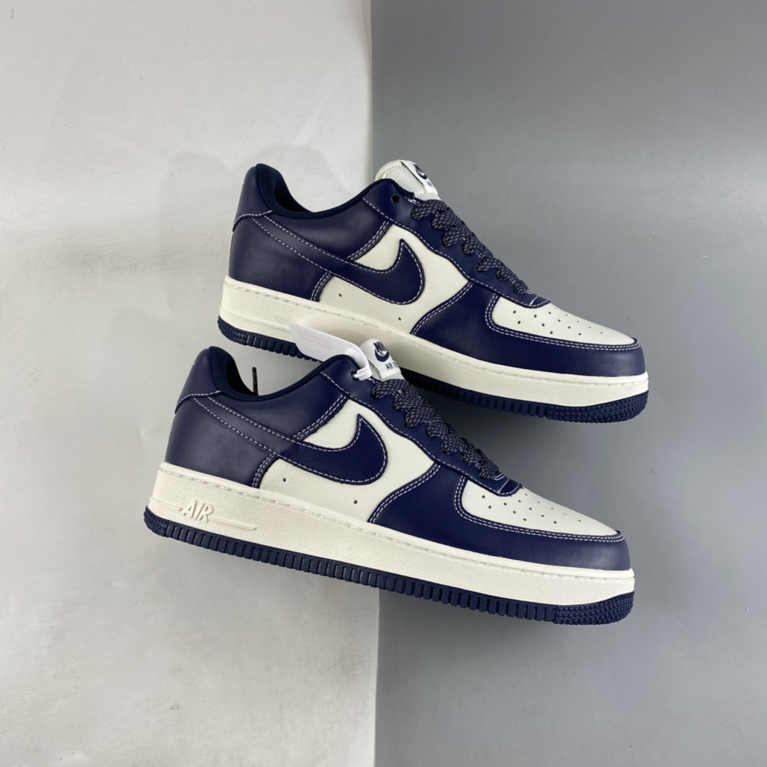 Nike Air Force 1'07 Low Rice Dark Blue Mark Line Starry Color Air Force One Low Top Casual Sneakers SG6928-698