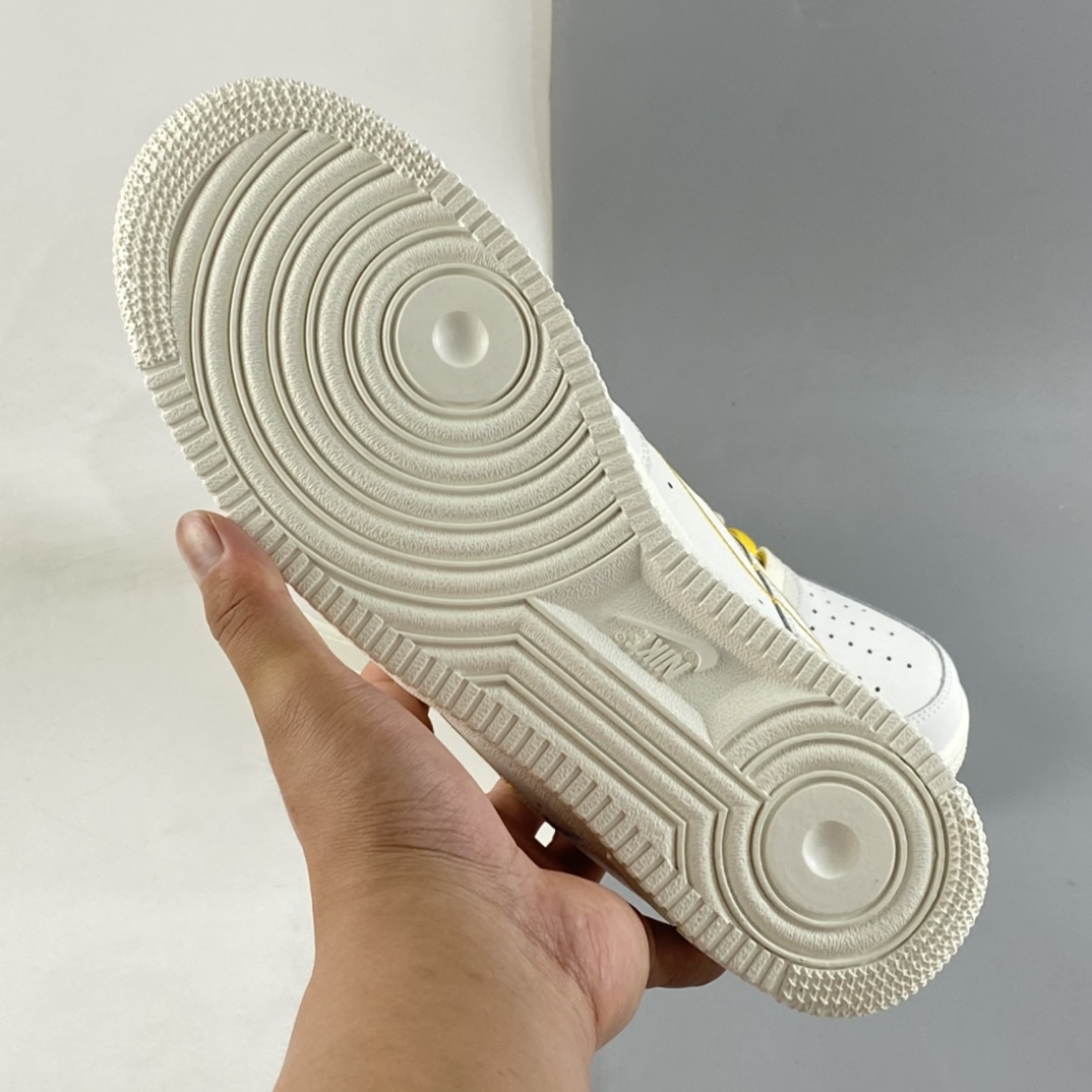 Nike Air Force 1'07 Low Beige Electric Embroidered Hook Air Force One Low Casual Sneakers CL6326-168
