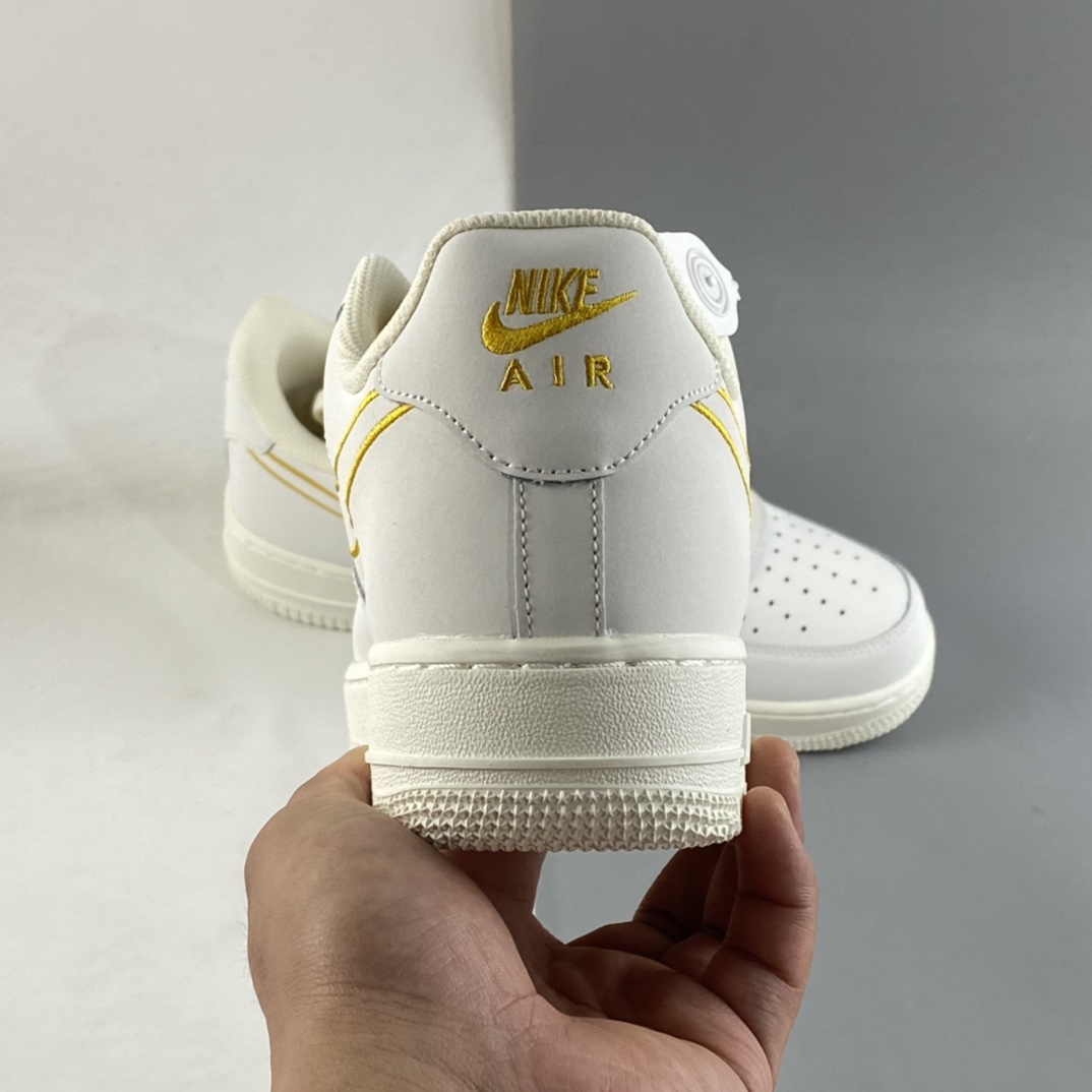 Nike Air Force 1'07 Low Beige Electric Embroidered Hook Air Force One Low Casual Sneakers CL6326-168