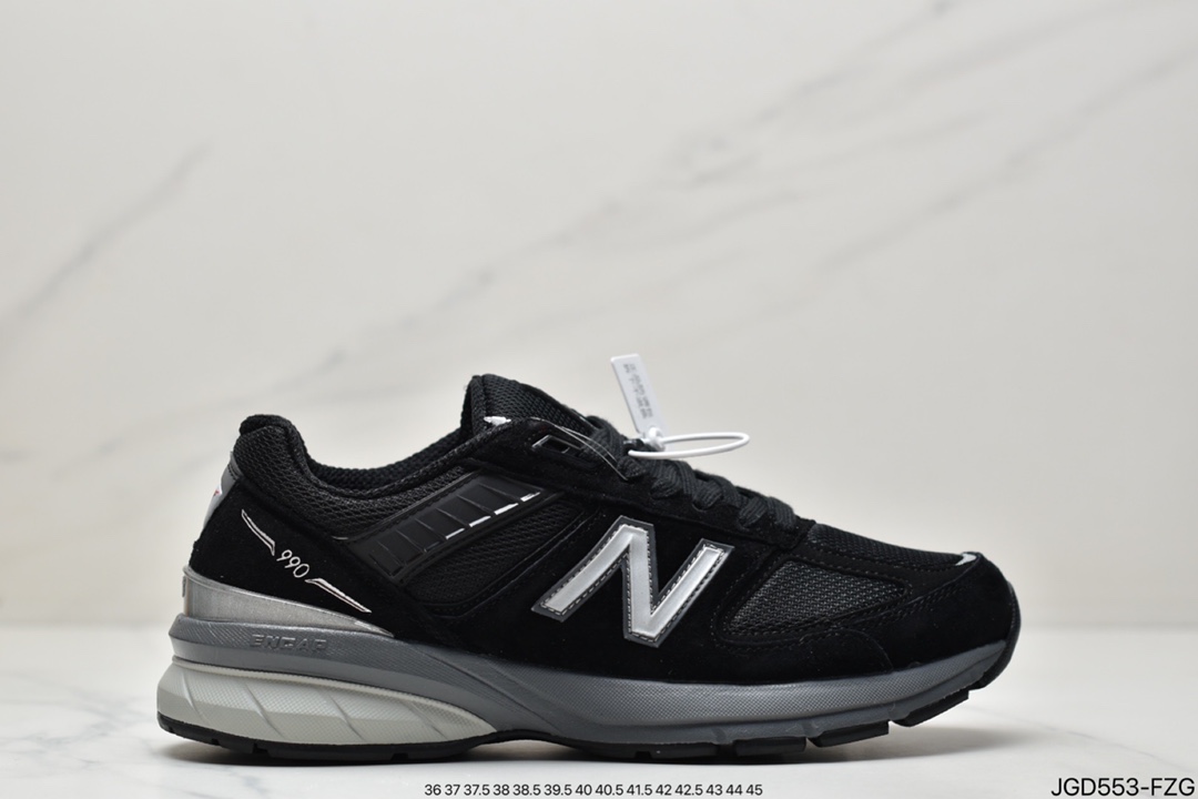 NEW BALANCE NB990 American-made Yu Wenle with the same retro jogging shoes M990BK5