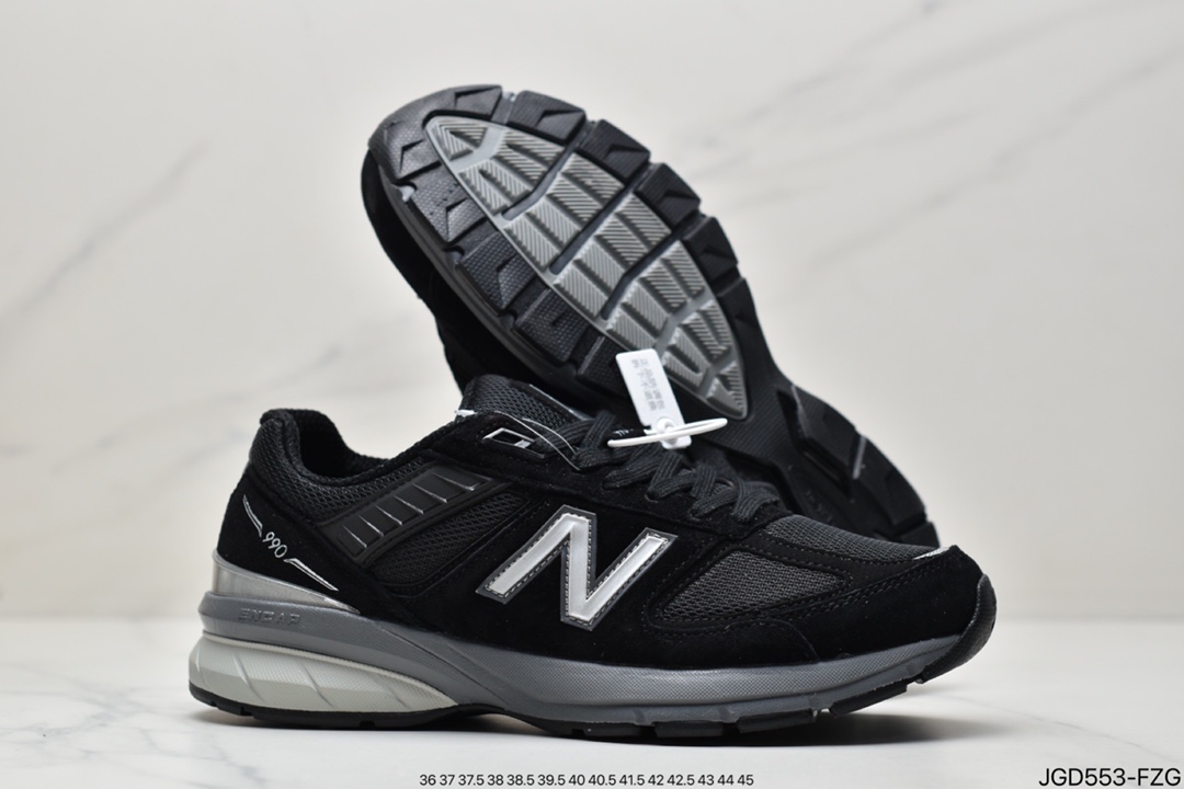 NEW BALANCE NB990 American-made Yu Wenle with the same retro jogging shoes M990BK5