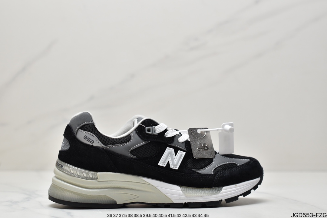 Jound x New Balance M992GR Retro Casual Running Shoes