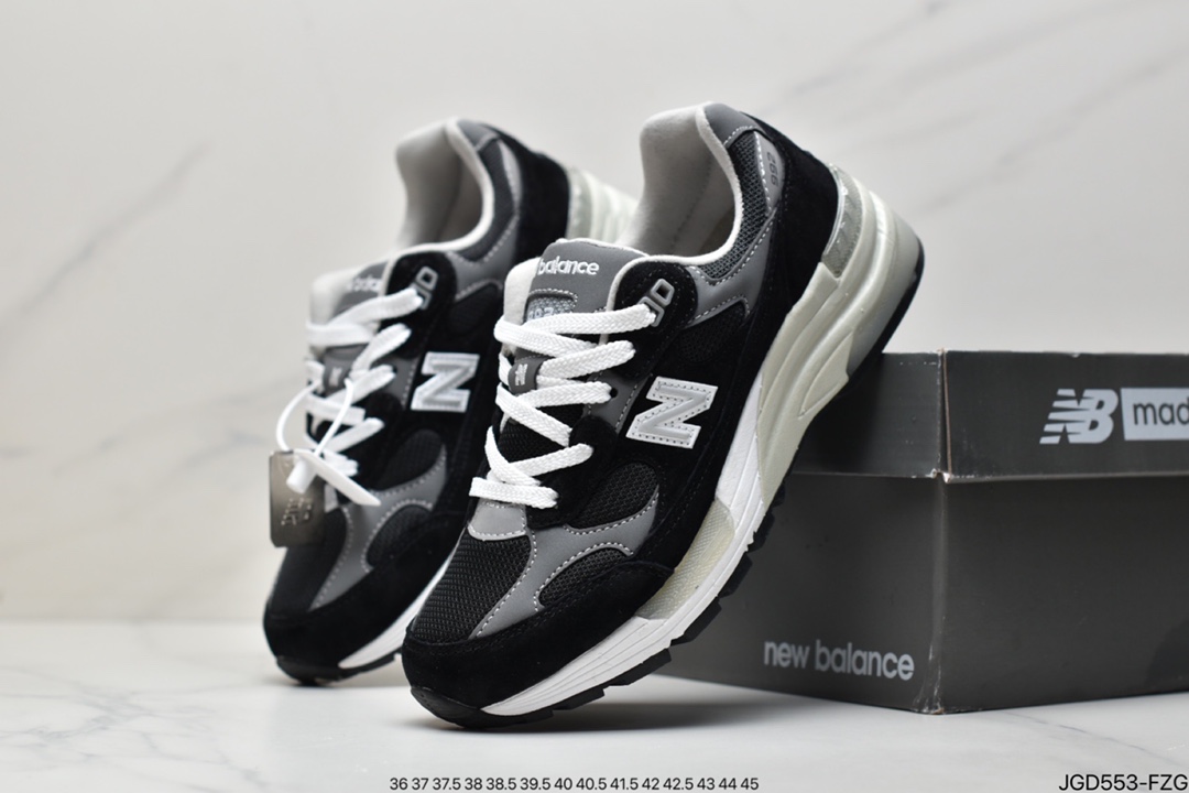 Jound x New Balance M992GR Retro Casual Running Shoes